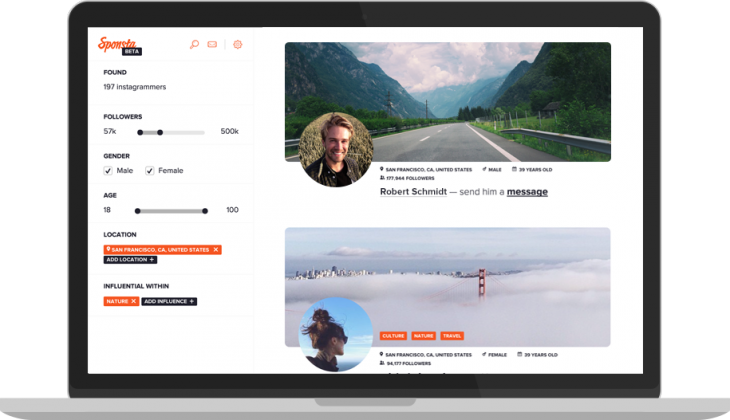 Sponsta helps influential instagrammers partner with brands on their own terms