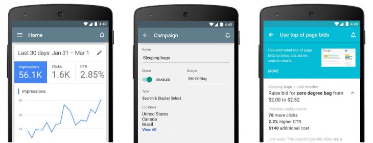 AdWords Android