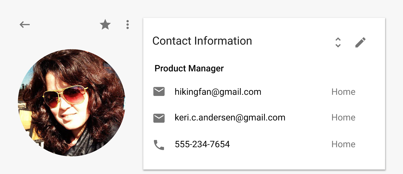 Contacts preview 3.5 Google revamps Contacts with new design, integrates emails and meetings