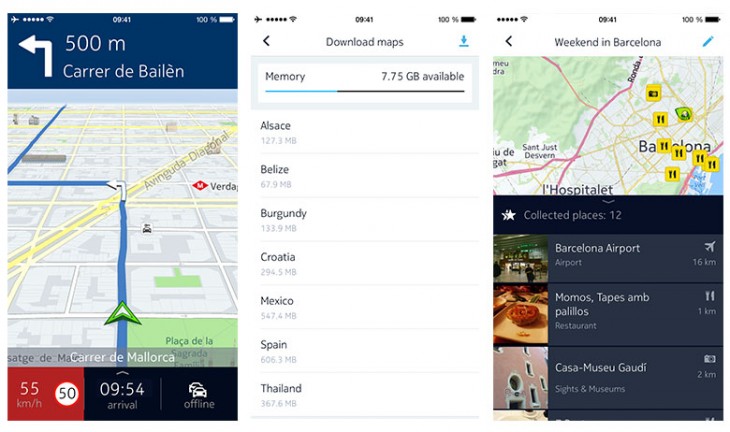 Nokia’s HERE mapping app is back on iOS