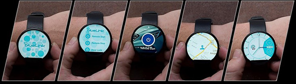 Hyundai Blue Link Smartwatch App You can now start your Hyundai car with your Android Wear smartwatch