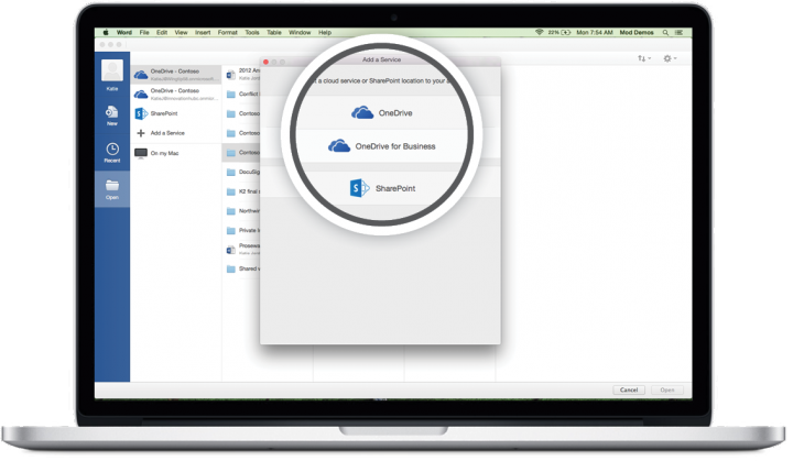 Office 730x419 Microsoft releases Office for Mac 2016 Preview with Retina graphics and cloud integration
