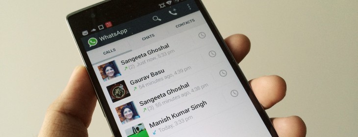 WhatsApp calling