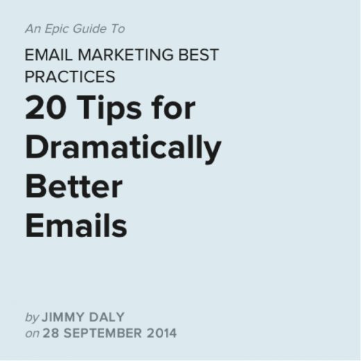 email marketing best practices 520x520 How to move readers to share your stories
