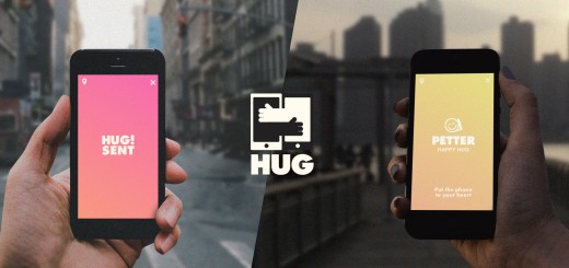 Hug for iPhone wants to replace emoji with something you can feel hug_splitscreen_Happy_logo