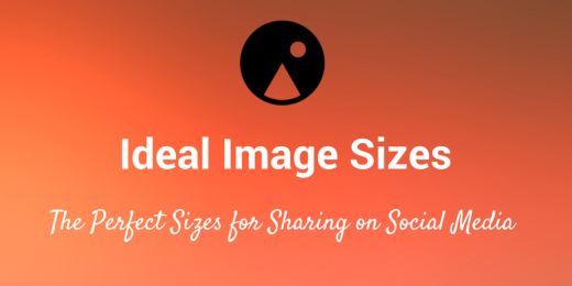 ideal image sizes 520x260 The mega guide to ideal image sizes for your social media posts