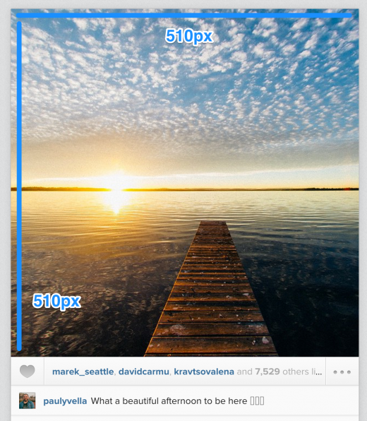 instagram feed 520x596 The mega guide to ideal image sizes for your social media posts