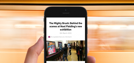 Something for iPhone finds good reads from your Twitter friends -- swipe left on what you like 02