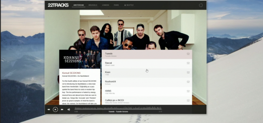 22tracks windows universal app