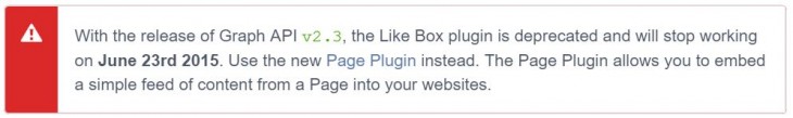 Facebook Like Box Death 730x109 Facebook is retiring its Like Box plugin on June 23