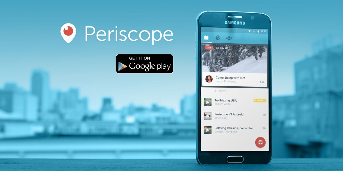 Periscope for Android has finally arrived