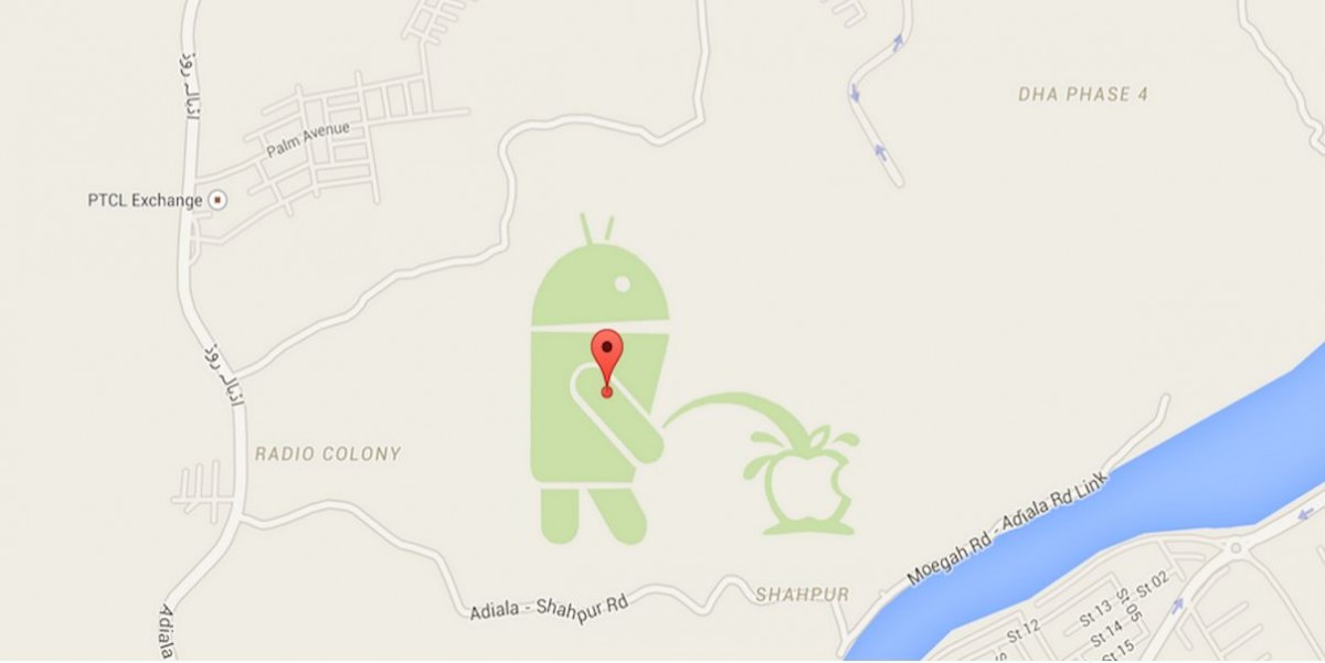 The peeing Android has forced Google to freeze its map-editing tool