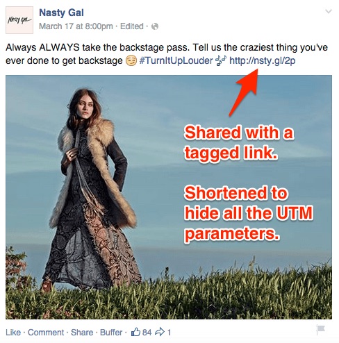 Nasty Gal on Facebook The results driven approach to blogging