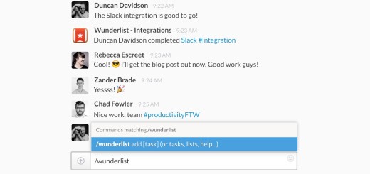 Slack Wunderlist