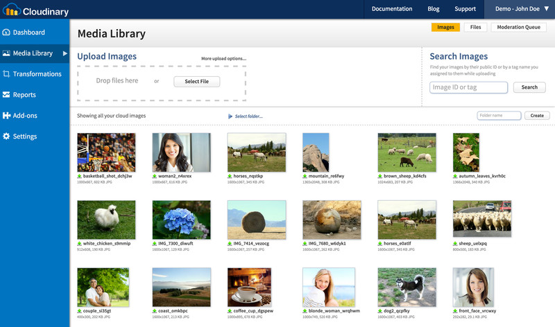 Cloudinary adds video to its roster of services console media library Cloudinary adds video to its roster of services