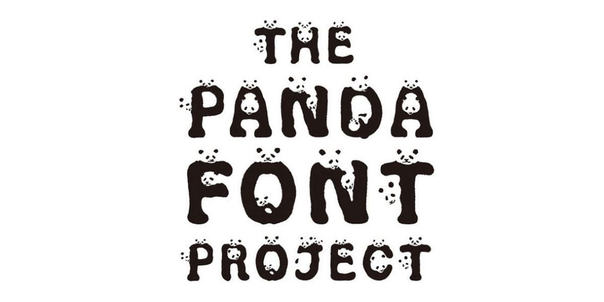 New Panda font is designed to help protect beloved animals