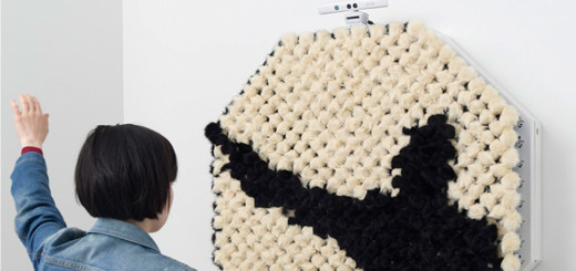 photo of This Kinect-powered pom pom mirror makes you fluffy in real-time image