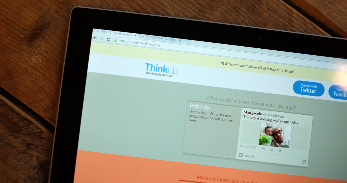 ThinkUp’s handy social media tool adds search, Instagram insights