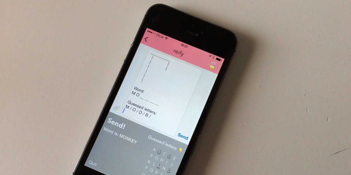 HangKeys custom iOS keyboard lets you play Hangman in any messaging app