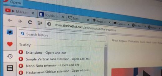 Opera extensions