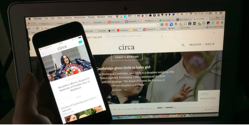 Circa news app and website are shutting down