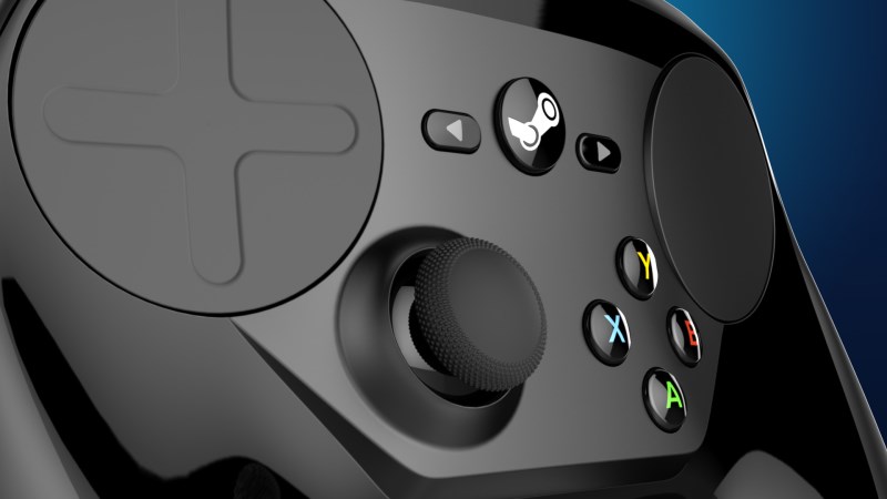 Steam controller trackpads