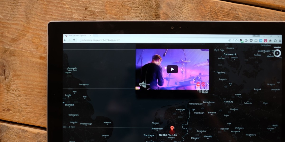 YT Map Explorer feat