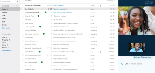 Microsoft takes on Google's Hangouts with tighter Skype integration on Outlook.com outlook_skype_sidebar_s2s_v3