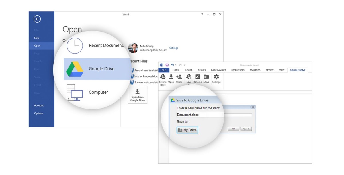 Google created a plugin to let you edit and save Drive files directly from Microsoft Office