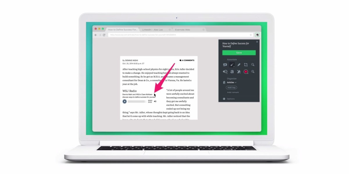 Evernote Web Clipper