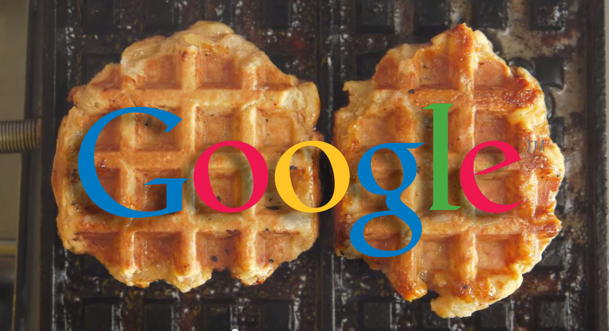 Why is Google trying to sell you waffles in NYC?