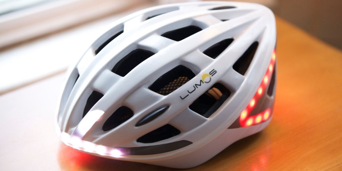 Your new bike helmet could have built-in safety lights and turn indicators