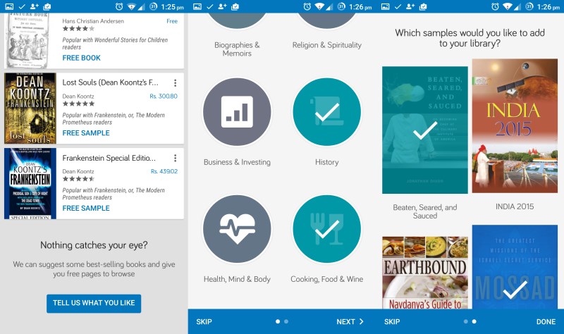 You can now get better recommendations by indicating your reading preferences