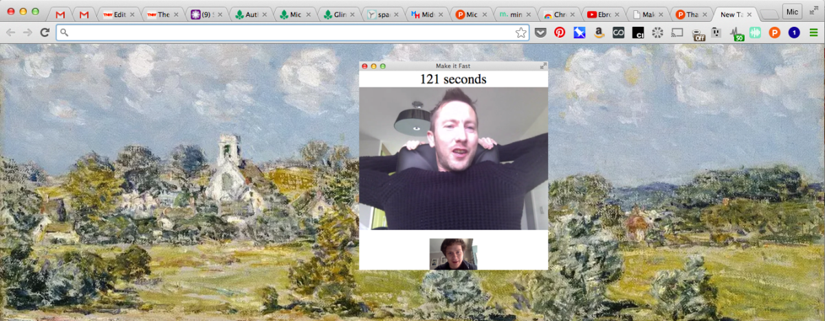 Make It Fast brings 140-second video chats to Chrome