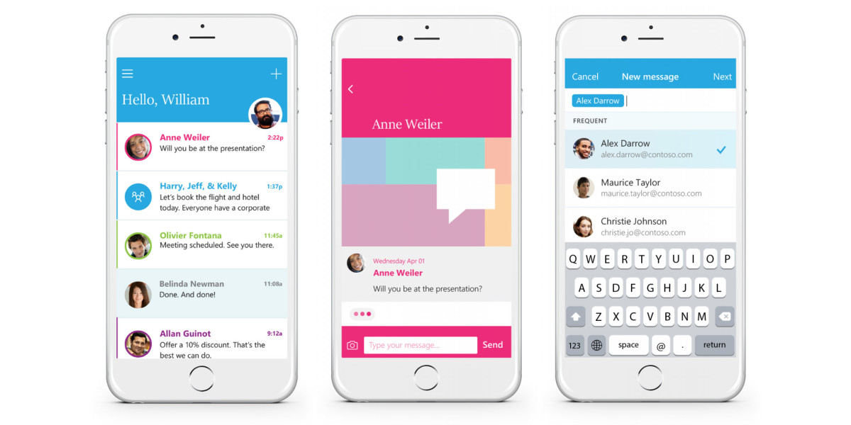 Microsoft’s new Send app makes email more like WhatsApp