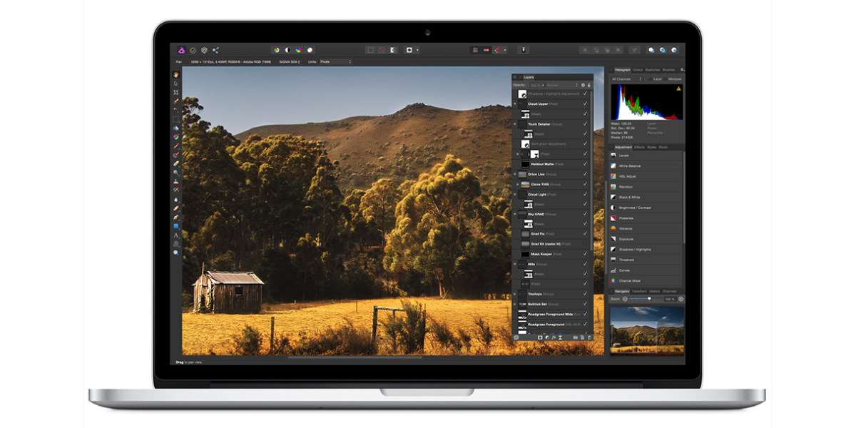 Affinity Photo, a new Photoshop challenger, makes its debut in the Mac App Store