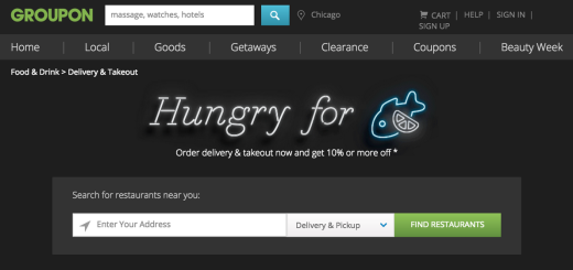 Groupon launched its own food delivery service to shield you from being coupon-shamed groupon to go