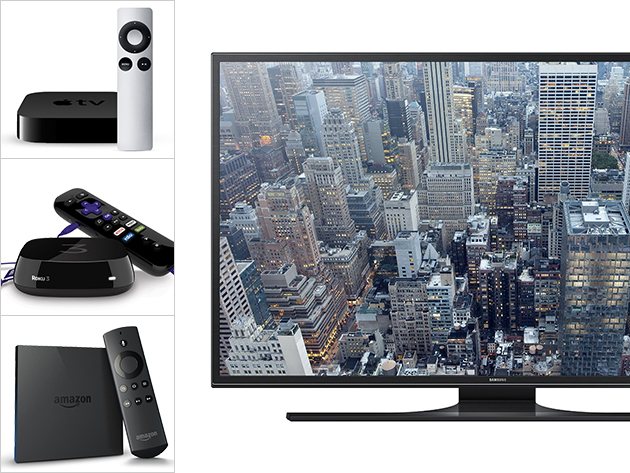 Win a Samsung 50-inch 4K TV and your choice of streaming media device