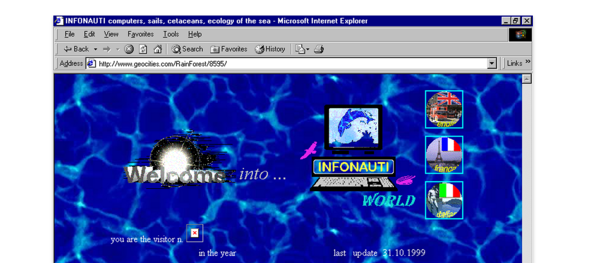 The modern internet sucks: Bring back Geocities