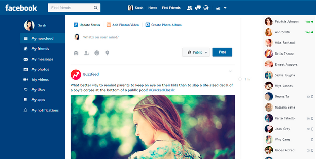 How Facebook should be designed