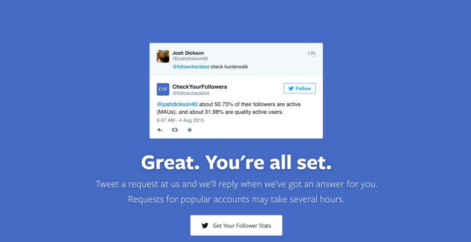 This experiment instantly tells you how real your Twitter followers are