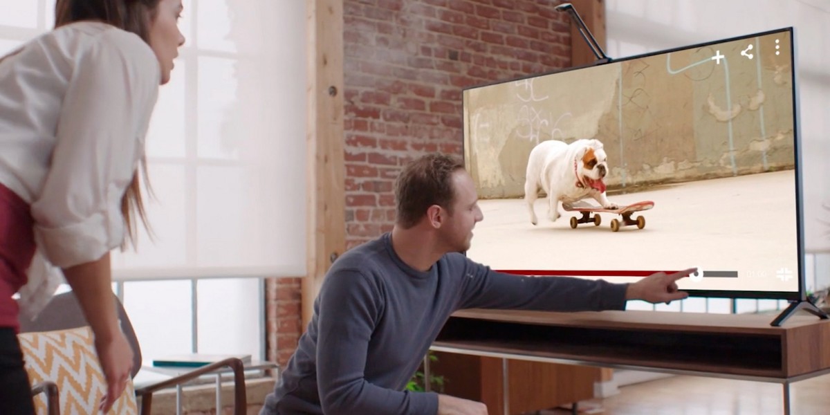 Touchjet Wave will turn your TV into a giant touchscreen Android tablet, but it needs cash first