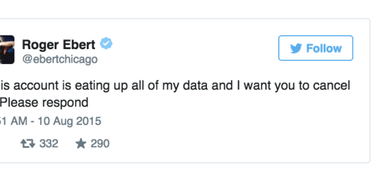 ebert tweet after death