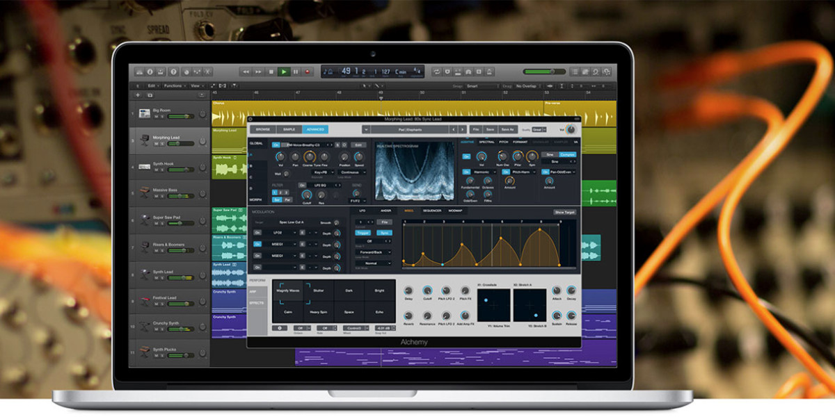 Apple updates Logic Pro audio workstation, adding Alchemy to the mix