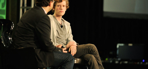 Chris 'moot' Poole on 4Chan surviving without him Poole, right, at TechCrunch Disrupt NYC 2011