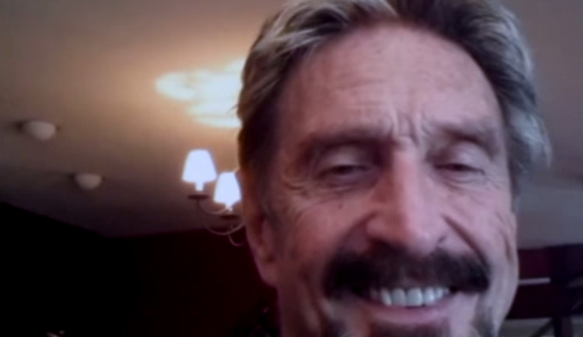 John McAfee might run for president
