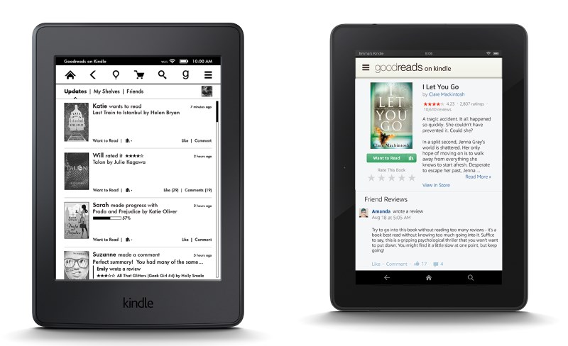 The Kindle and Fire tablet users can now share what they're reading and see titles Their friends are into