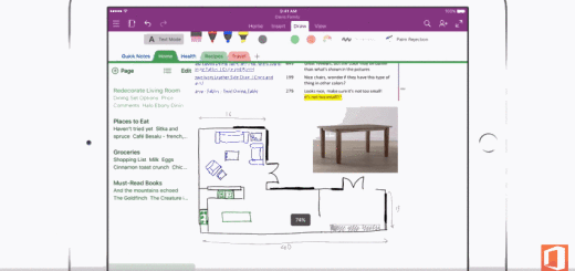 OneNote iOS 9