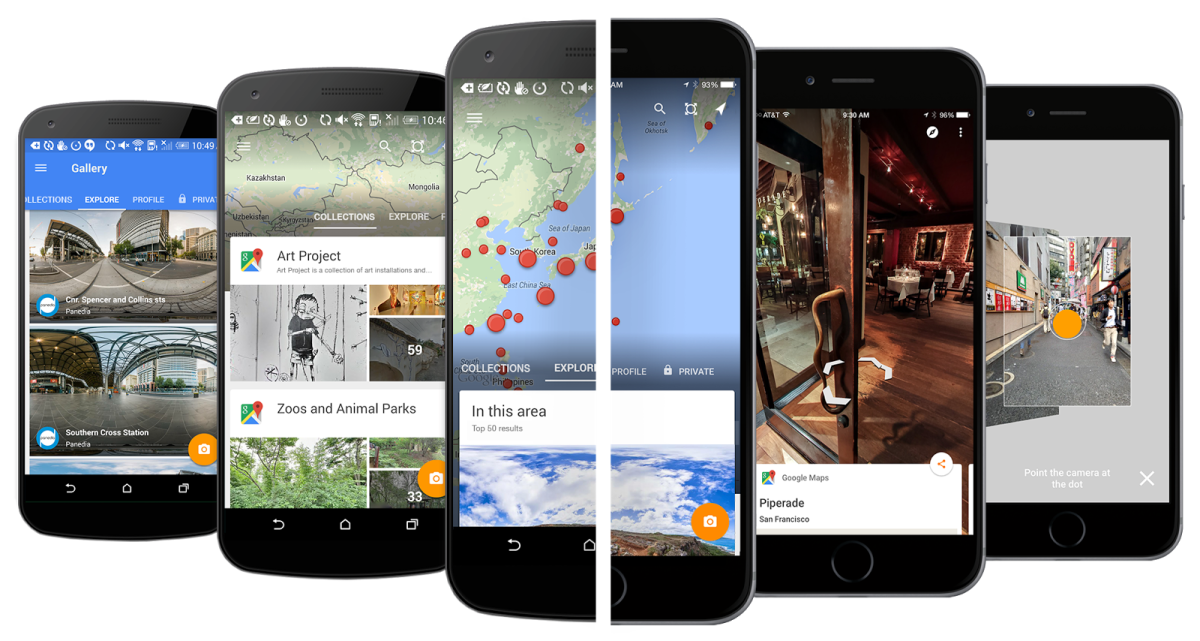 Google’s new Street View app lets you upload your own 360-images