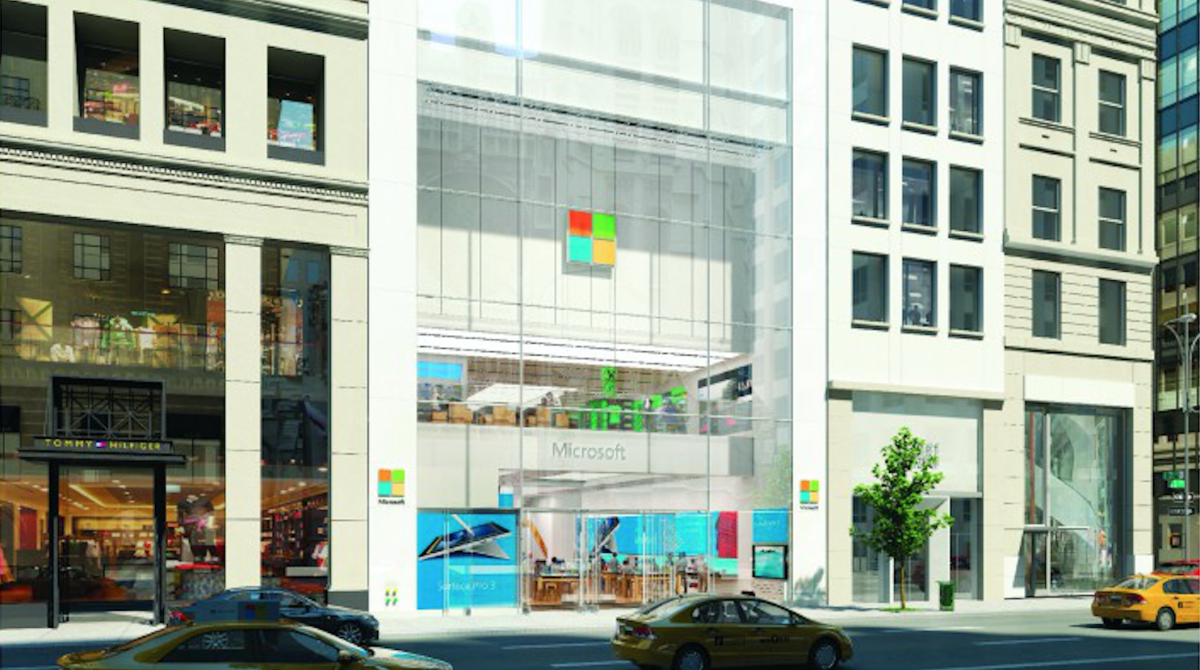 Microsoft will open its flagship NYC store with a big party on October 26